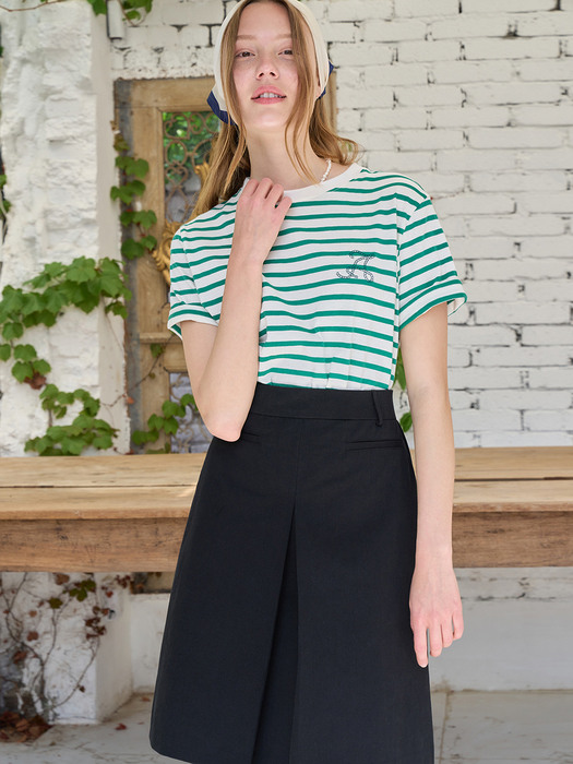 Front Tuck skirt_BK