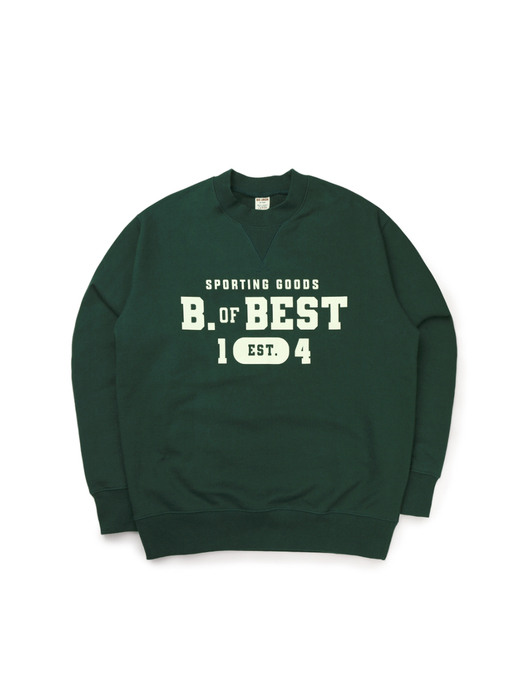89 B.Best Sweat Crew / Green