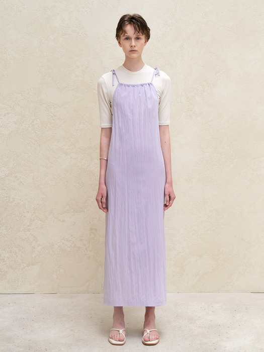 Halter-Neck Dress - Lavender