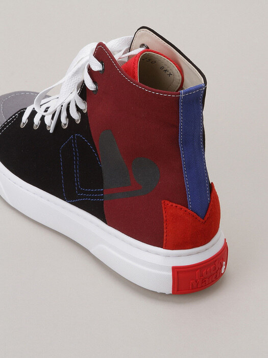 Color blocking high-top sneakers_MM4AW20110BKX