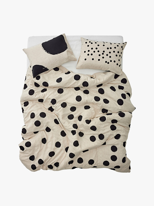 DO-RE-MI duvet cover - black