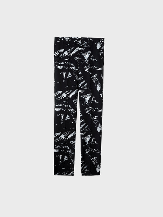 Paint-Scribble Printed Trousers(UNISEX)_UTH-FP13