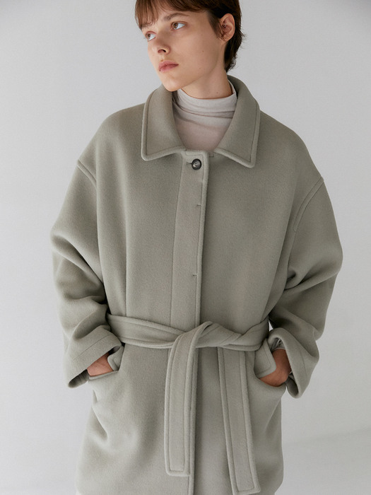 luka wool long jacket