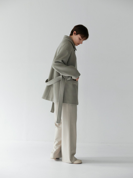 luka wool long jacket