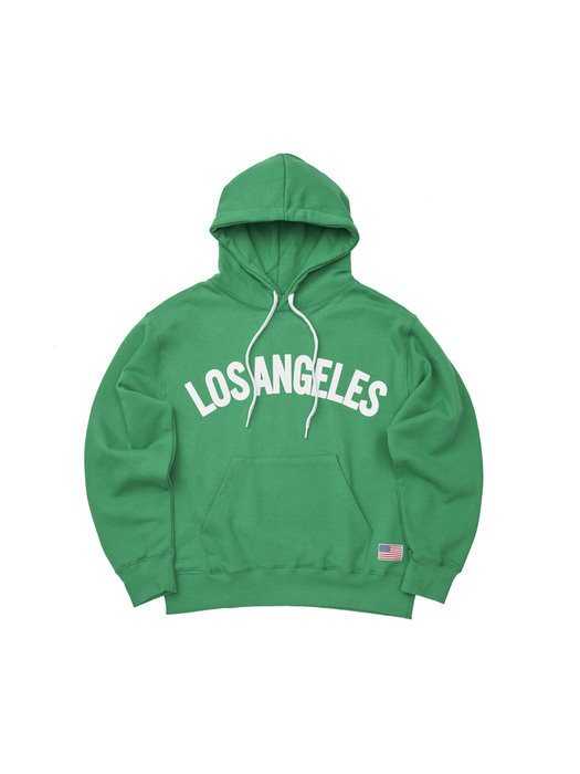 호텔세리토스 Los Angeles Hoody [BrightGreen]