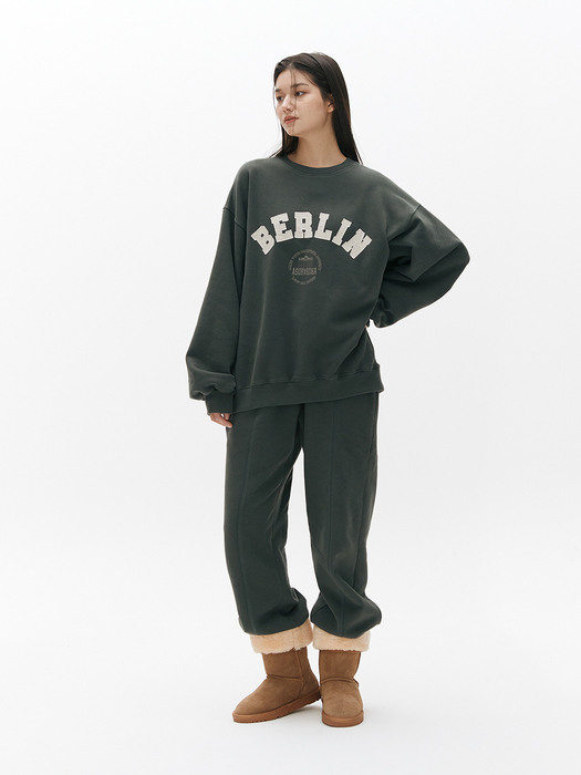 BERLIN SWEATPANTS(DEEP GREEN)