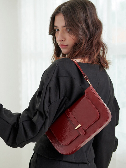 JENNY Bag (Burgundy) 미니숄더백