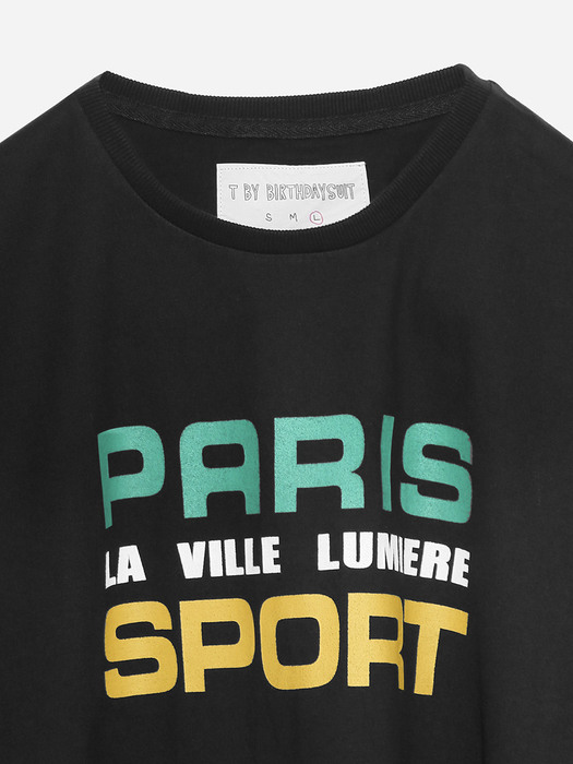 PARIS SPORT T-SHIRT_BLACK/GREEN