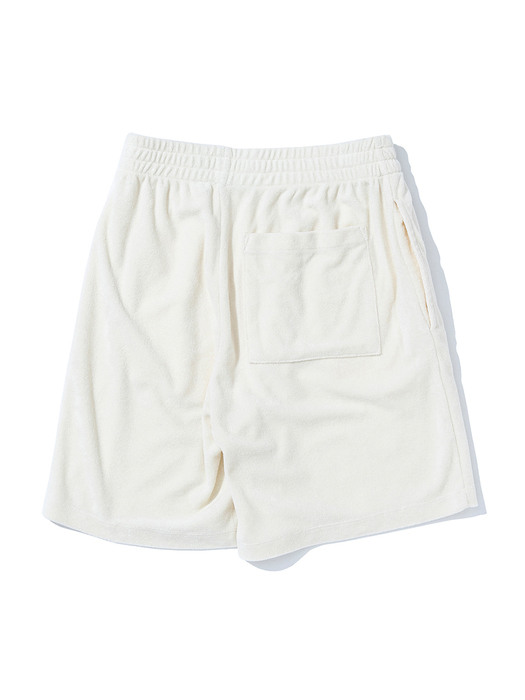 French Terry Shorts (Ecru)