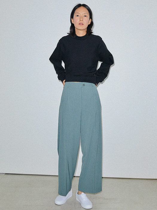 [리퍼브]FLUID WIDE SLACKS 2COLORS