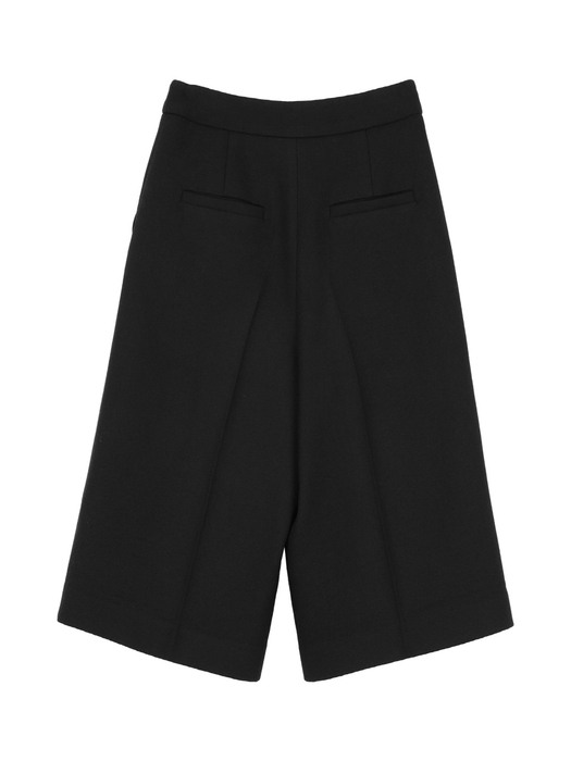 [22FW] Wool Bermuda Pants - Black