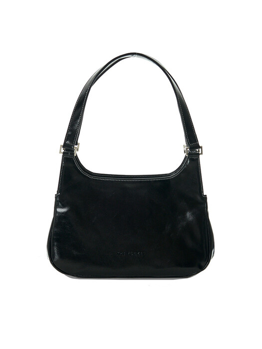 DOUBLE POCKET BAG, BLACK