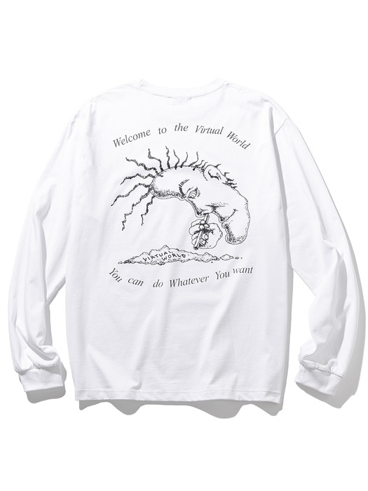 DIGITAL DRUG LONG SLEEVE MFTLS003-WT