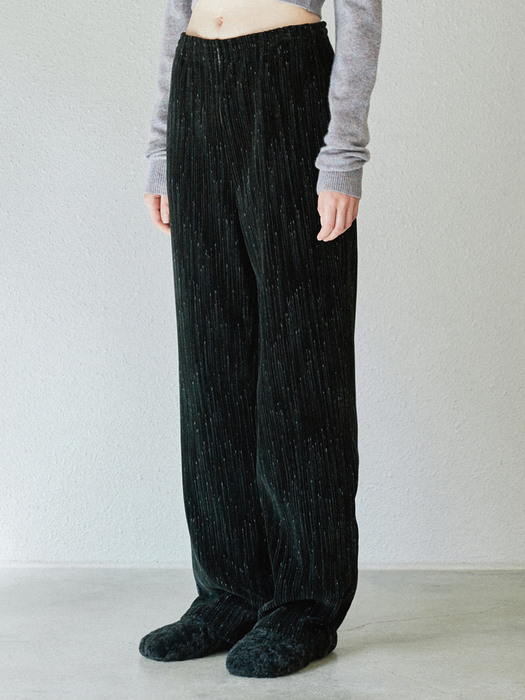 CORDUROY BANDING PANTS (black)