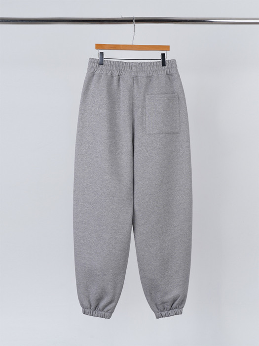 HEAVY SWEAT JOGGER PANTS[NAPPING]_GREY