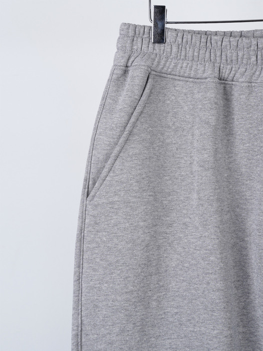 HEAVY SWEAT JOGGER PANTS[NAPPING]_GREY