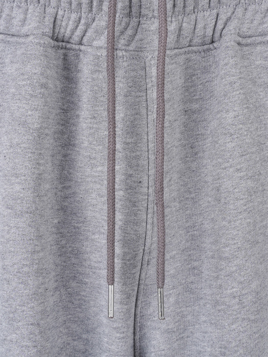 HEAVY SWEAT JOGGER PANTS[NAPPING]_GREY