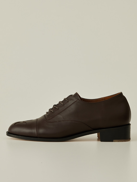 Molly signature oxford shoes_Wood