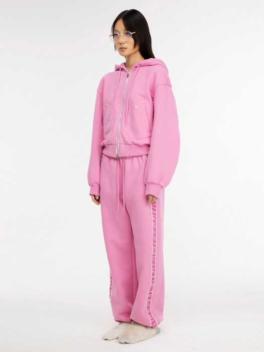 G_SIDE POINT SWEATPANTS / PINK