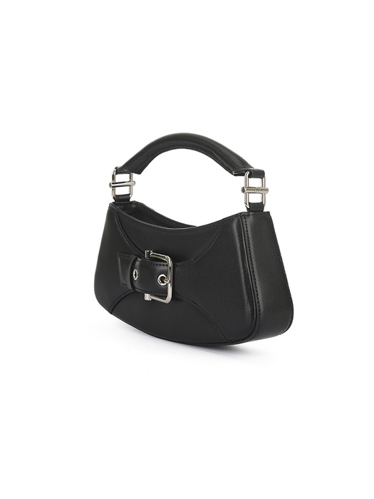 BELTED BROCLE_SMALL [BLACK]