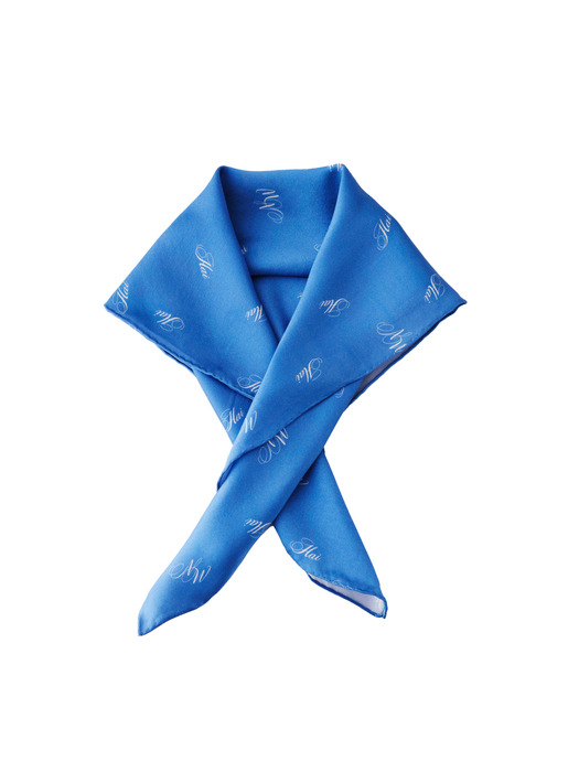 [EXCLUSIVE] Logo Silk Scarf  (2Colors)