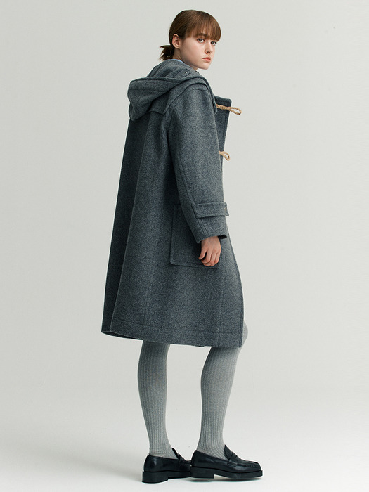 CLASSIC DUFFLE COAT_GRAY [U3W0H80516]