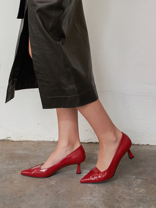 Nana Pumps Leather Red