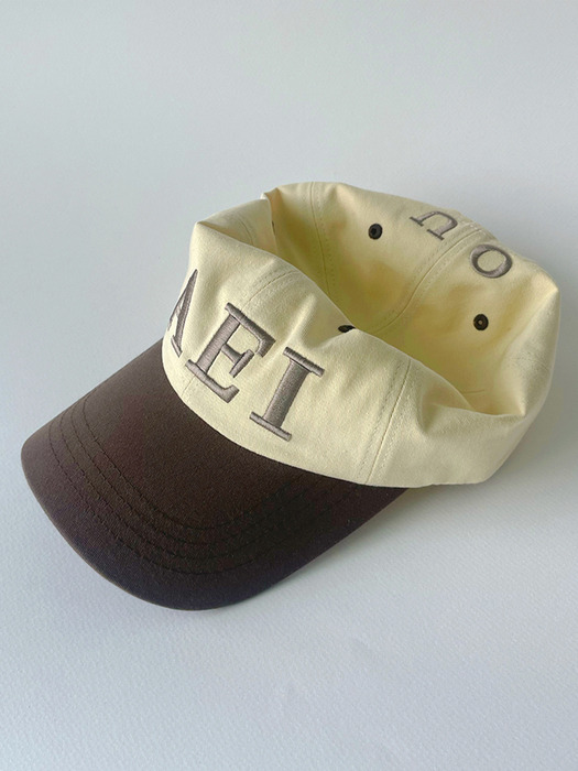 Aeiou Logo Lettering Cap 10 Colors