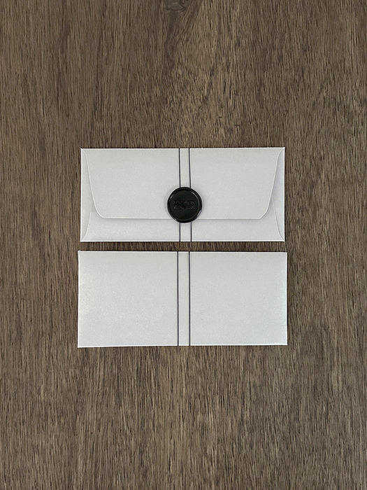 Black sealing money envelope_Gray