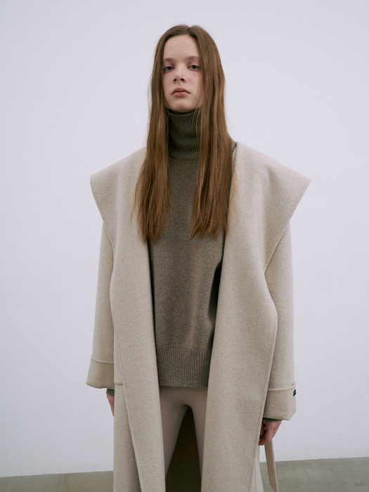 Air Wool Turtleneck Knit