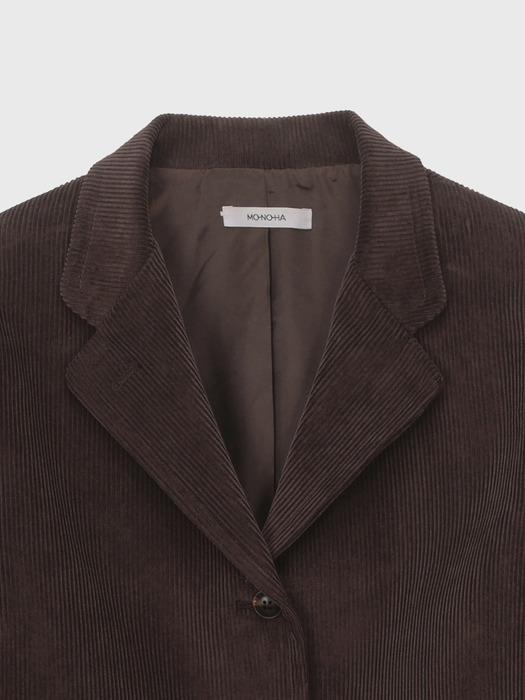 Corduroy jacket (Brown)