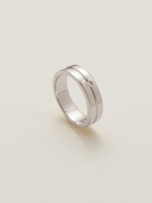 Grand Facade 1diamond Ring