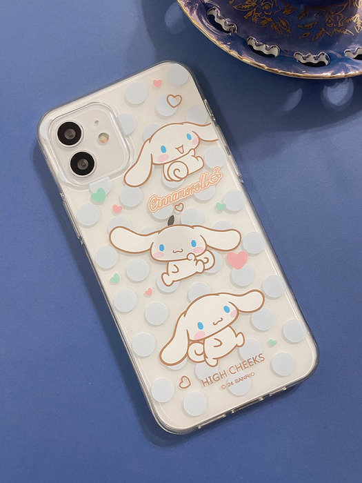 Dotted Cinnamoroll Clear Case_HC2411CP005O