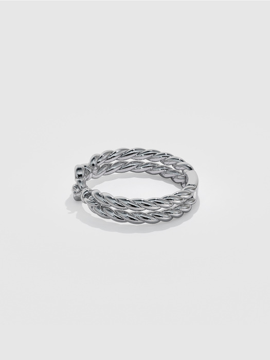 Clover rope couple ring(men)