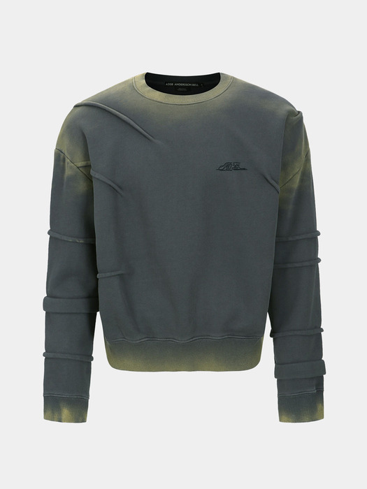 MARDRO GRADIENT SWEATSHIRTS atb1081m(CHARCOAL)