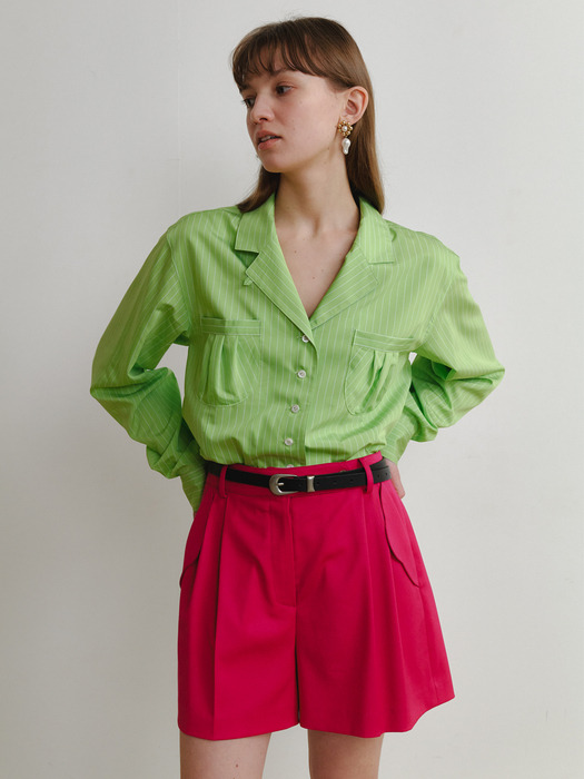 Adel blouse Pea green