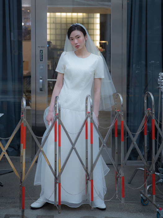 Low Waist Dress_White