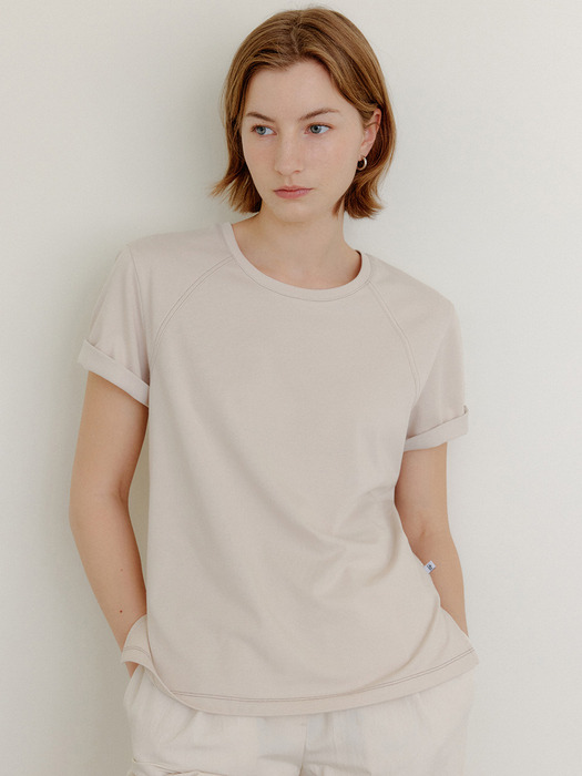 로지 스티치 포인트 티셔츠 / LODGE STITCH POINT T-SHIRT_4colors