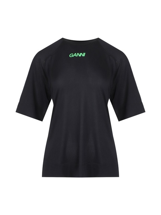 가니 여성 액티브 메쉬 티셔츠 T3386 099