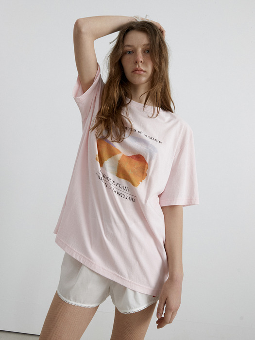 SWEET SOUNDS T-SHIRT_BABY PINK