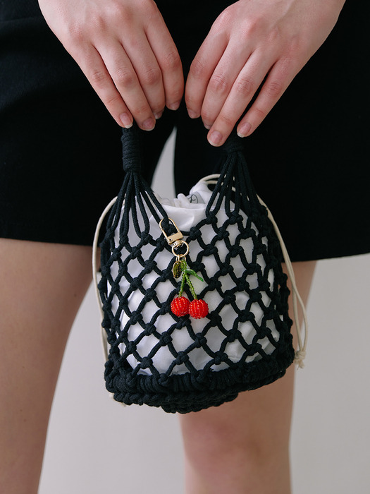 [키링증정] Handmade Summer Bag - Black