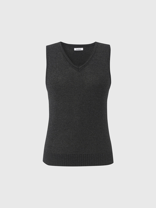 베디 페이퍼 슬리브리스 탑 / BEDIE PAPER SLEEVELESS TOP_3colors