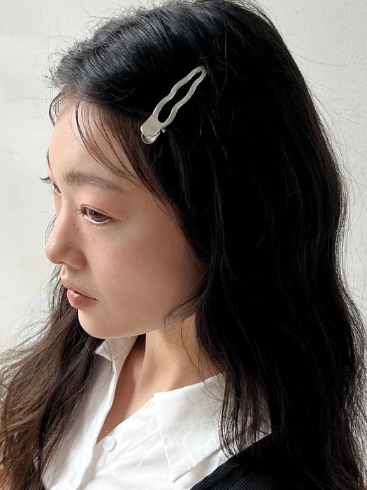 [2SET] wave seaweed hair pin