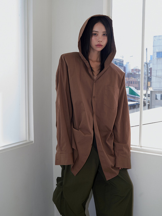 24FW big hoodie single shirt