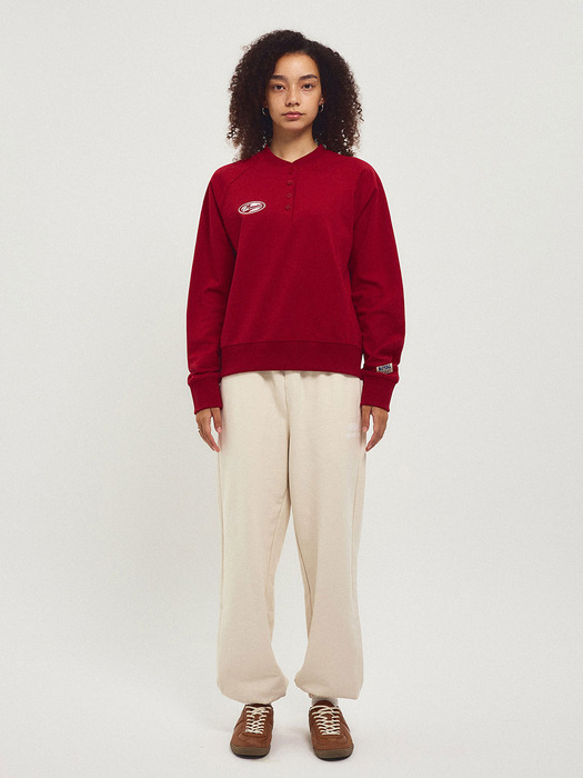 Henrineck Sweatshirt_Red