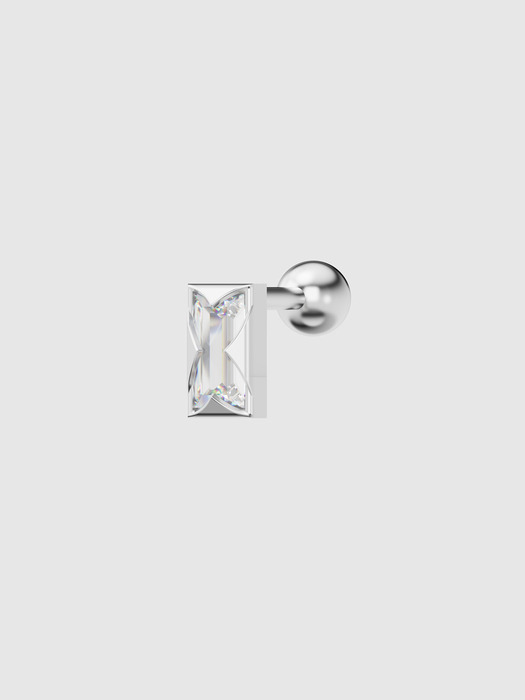 Baguette cubic piercing