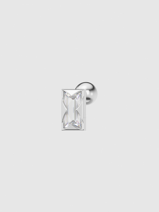 Baguette cubic piercing