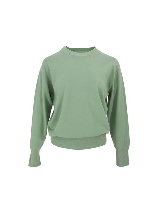 Double Point Round Neck Knitwear (5colors)