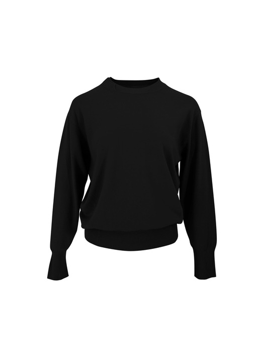 Double Point Round Neck Knitwear (5colors) VKNIT_048