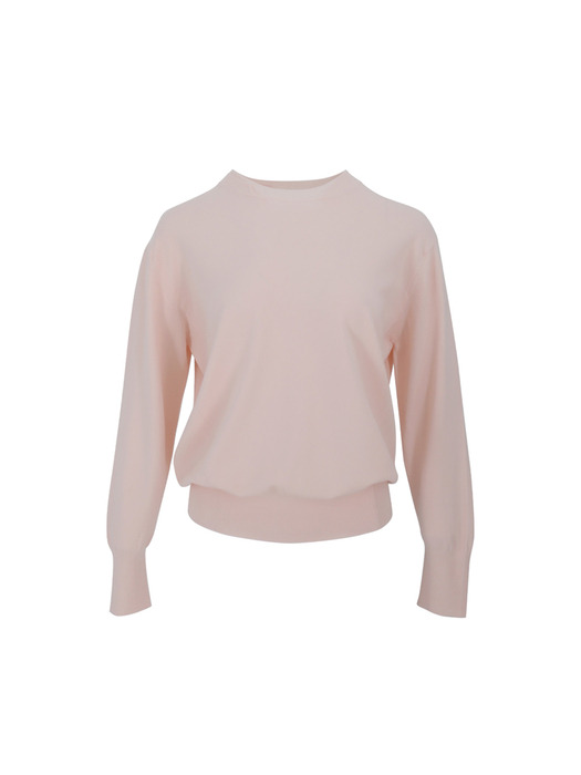 Double Point Round Neck Knitwear (5colors)